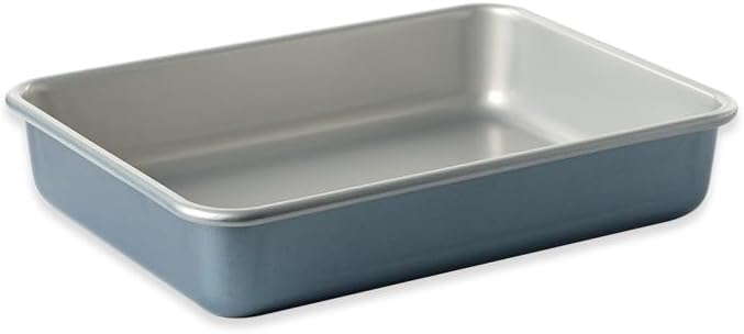Nordic Ware Brilliant™ Colorful Bakeware 9 x 13 Pan, Nonstick made without PFAS or PTFE for safe cooking; Reinforced steel rim prevents warping