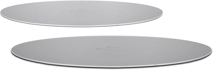 Fat Daddio's PCB-9PK Anodized Aluminum Replacement Bottom for 9 Inch Cheesecake Pan, Set of 2