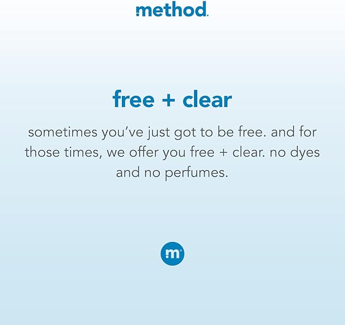 Method Dishwasher Detergent Packs, Fragrance Free + Clear, Dishwashing Rinse Aid to Lift Tough Grease and Stains, 30 Dishwasher Tabs per Package, (Pack of 4)
