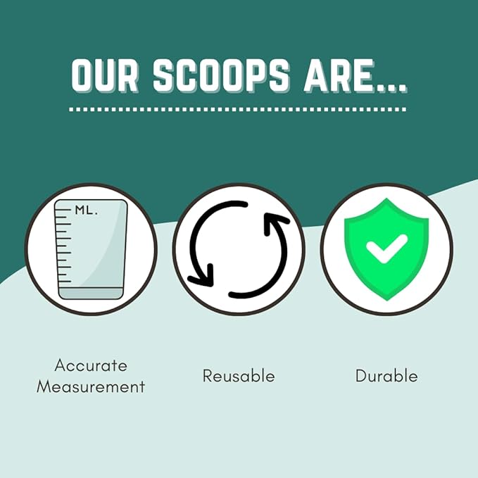 63 mL (63 CC | 2.13 Oz.) Long Handle Scoop for Measuring Coffee, Pet Food, Grains, Protein, Spices and Other Dry Goods (Pack of 100)