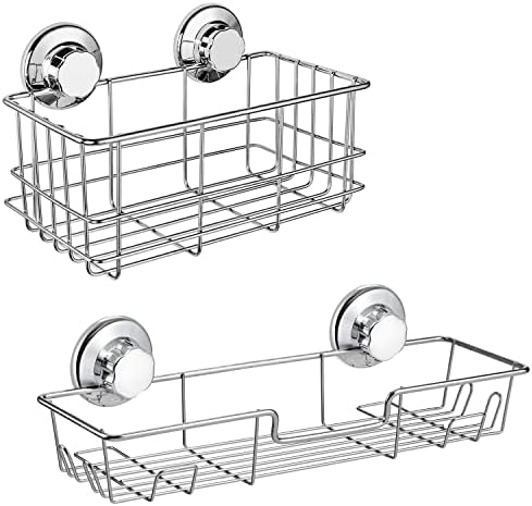 iPEGTOP Suction Cup Shower Caddy Bathroom Shower Gel Organizer