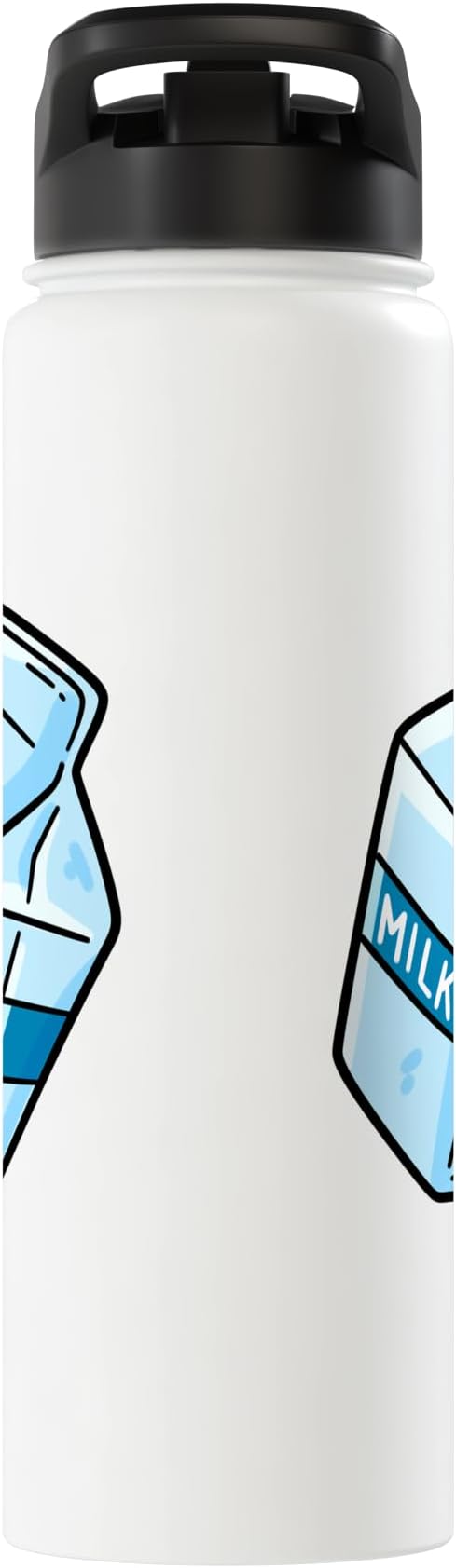 Milk Carton Dairy Lover Stainless Steel Insulated Water Bottle