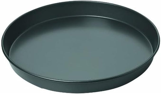 Chicago Metallic 14-Inch Deep Dish Pizza Pan, Nonstick Carbon Steel Bakeware for Chicago-Style Pizza, Cookie Cakes, Thick Crust Pizzas, and More