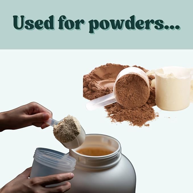 1/8 Teaspoon (0.625 mL | A Pinch) Long Handle Scoop for Measuring Coffee, Pet Food, Grains, Protein, Spices and Other Dry Goods (Pack of 100)
