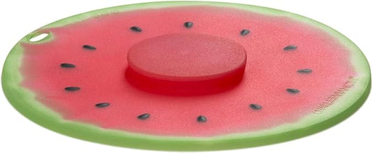 Charles Viancin - Watermelon Silicone Lid for Food Storage and Cooking - 11''/28cm - Airtight Seal on Any Smooth Rim Surface - BPA-Free - Oven, Microwave, Freezer, Stovetop and Dishwasher Safe