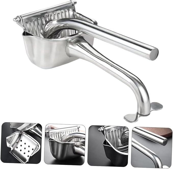Stainless Steel Manual Fruit Juicer Fruit Crusher Juice Squeezer Portable Orange Juice Squeezer