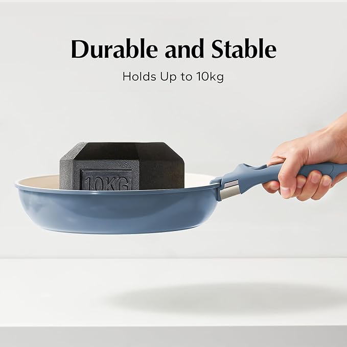 Redchef Removable Handle - Detachable Handle Cookware Replacement, Universal Cookware Handles, Ideal Replacement for All Kitchen Pan (Blue)