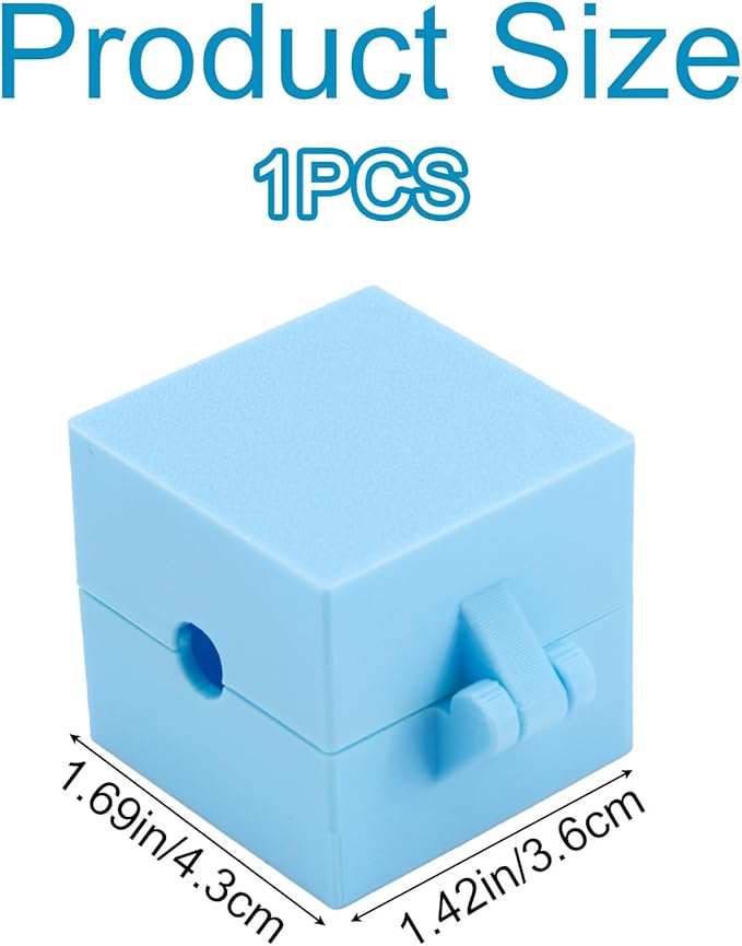 Cylinder Cake Pop Mold, Plastic Cake Pop Circle Maker Funny Baking Mold for DIY Crafts Birthday Party Wedding Desserts (Blue)