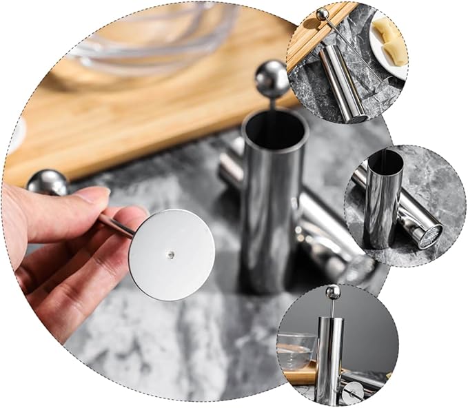 Garneck Stainless Steel Tofu Cutter and Press Mold for Homemade Tofu Easy Clean Manual Shredder for and Cheese Kitchen Tool for Chrysanthemum Shaped Dishes