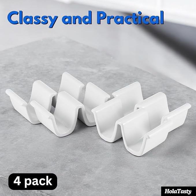 Margarita Salt Rimmer Set + Dual Taco Holder 4 Pack