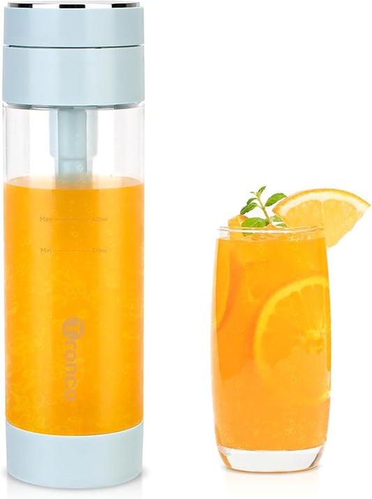 Tronco Reusable Carbonating Bottle – BPA-Free PET Plastic Sparkling Water Bottle, Compatible with Portable Soda Makers, Perfect for Travel, Sports & Home