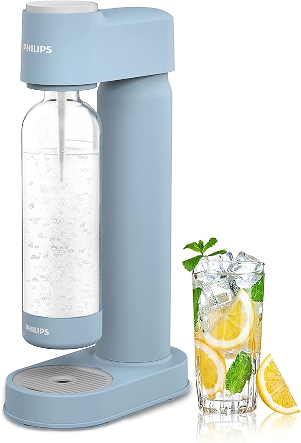 PHILIPS Sparkling Water Maker Bundle with Carbonating Bottles (2 Pack)