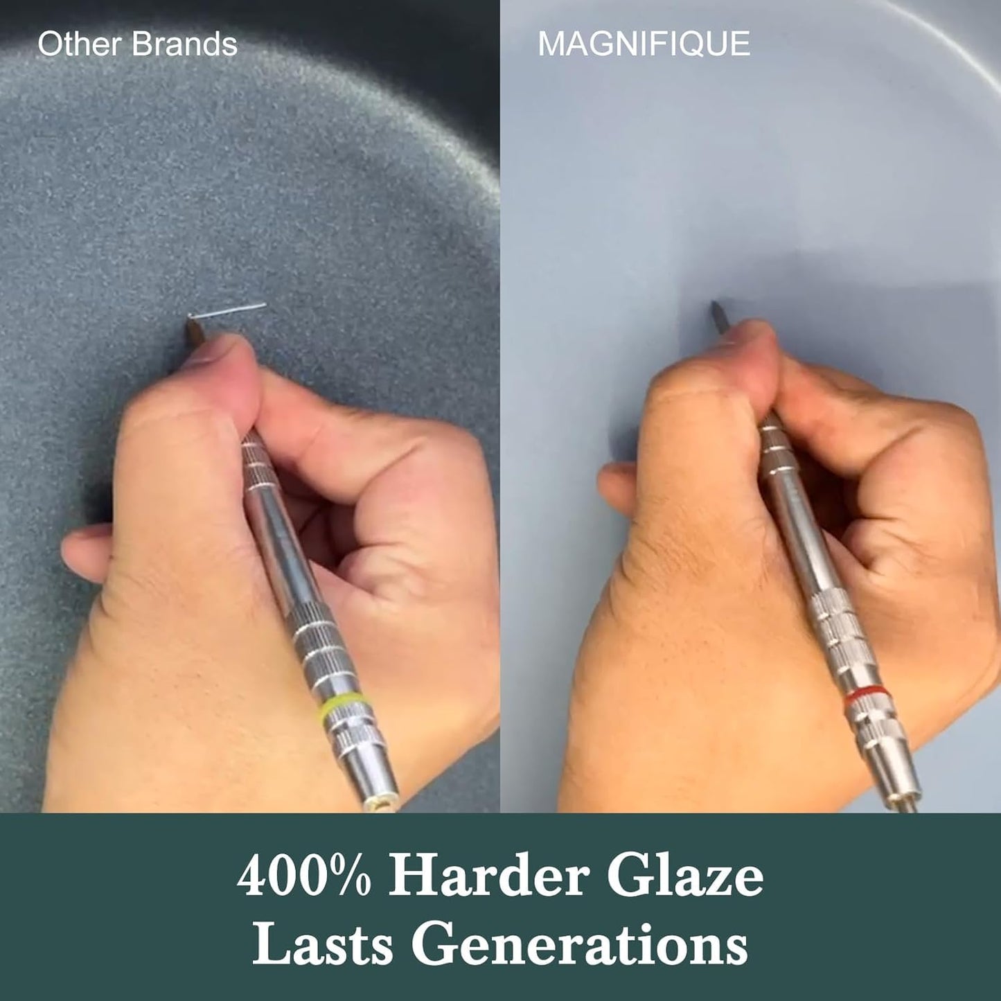 HOMECOOKIN 7-Quart Programmable Slow Cooker with Timer Keep Warm - Small Kitchen Appliance for Family Dinners - Serves 6+ People (White)