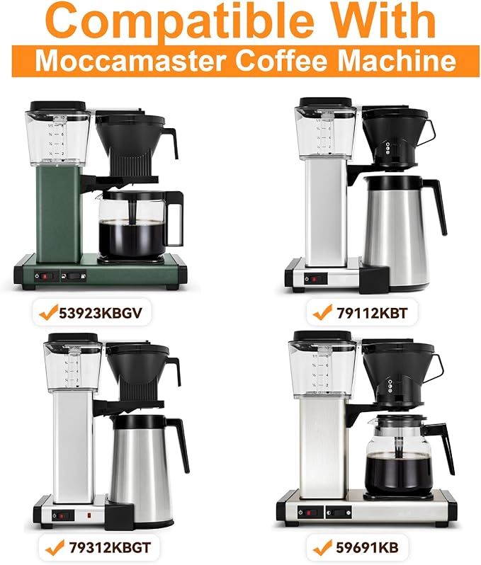 Appliance Slider Compatible with Moccamaster Coffee Machine, Acrylic Transparent Sliding Tray for Technivorm Moccamaster 53923 KBGV 79112 KBT 59691 KB