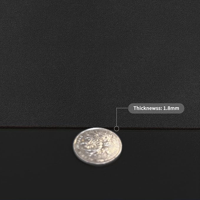 Table Pads - 30x40 Inch Waterproof Easy to Clean Can Conceal Flaws Protector The Table Top from Scratches Used for Dining (Black+Black 30x40)