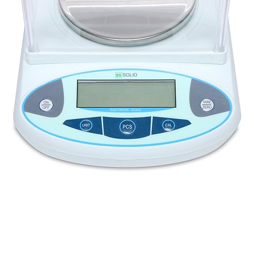 U.S. Solid Digital Precision Analytical Balance 200g x 0.01g, High Precision Electronic Scale for Laboratory, Jewelry, Industrial Use