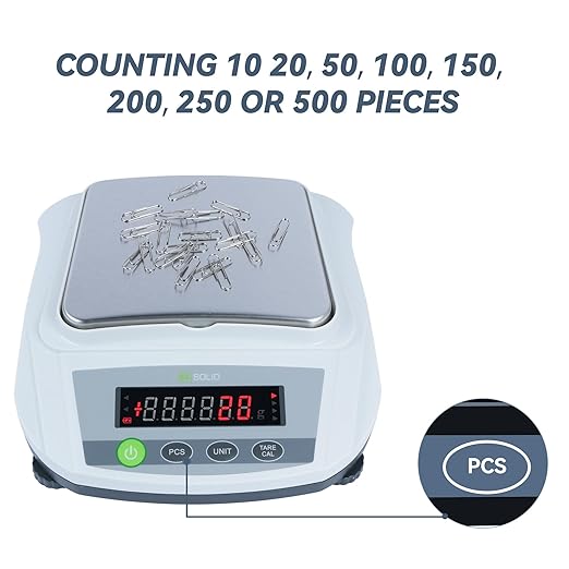 U.S. Solid Analytical Balance, 2000g/4.4lb x 0.01g Digital Precision Scale, Piece Counting, g/ct/oz/lb, 6.2" x 5" Rectangular Pan, 100-240V AC & 4xDC 1.5V Battery, Kitchen, Jewelry, Scientific Use
