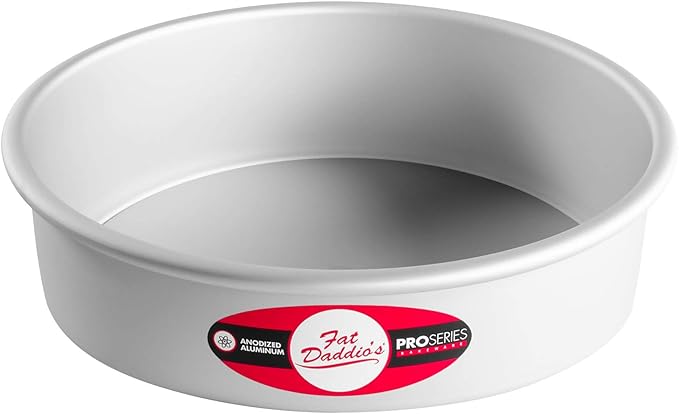 Fat Daddio's PCC-92 Anodized Aluminum Round Cheesecake Pan, 9 x 2 Inch