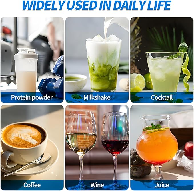 6 PCS Shaker Ball,Large Size 304 Stainless Wire Whisk ball for Mixing Powders,Protein Shakes,Drinks,Shaker Cup Mixer (2 inch)