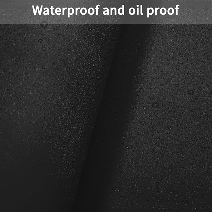 Leather Desk Mat,1.8mm Thick,15.75x63 Inch Desk Cover,Desk Protector Mat,Dresser Cover Top,Vanity Cover,Vanity Cover Top Protector,Black Table Protector(Black+Gray,15.75x63)