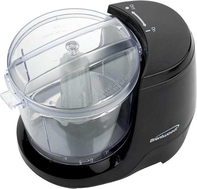 Brentwood MC-109BK 1.5 Cup Mini Food Chopper, Black