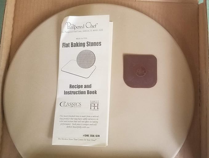 Pampered Chef Classic Round Stone